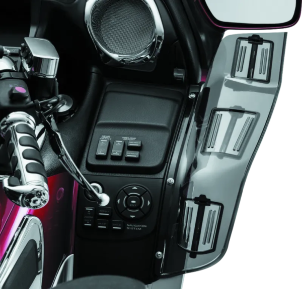 Kuryakyn Dragon Wings 01-17 Honda GL1800 Models Smoke - Image 4