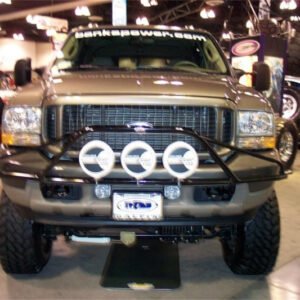 N-Fab Pre-Runner Light Bar 99-07 Ford F250/F350 Super Duty/Excursion - Gloss Black