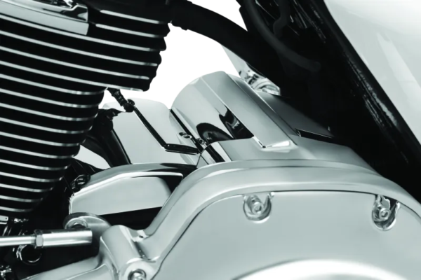 Kuryakyn Precision Transmission Top Cover 17-Up Touring Models Chrome - Image 2