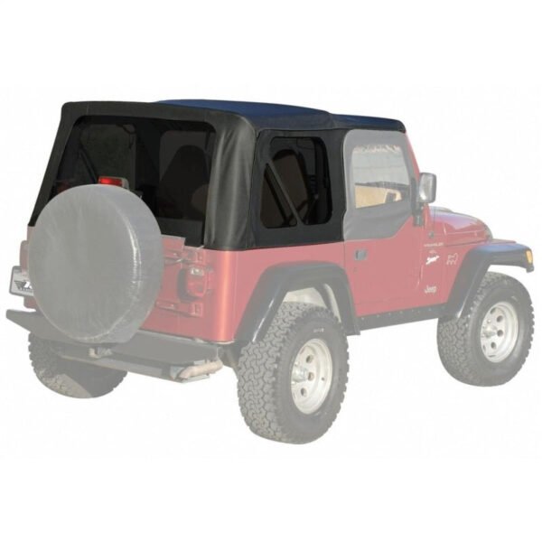 Rampage 1997-2006 Jeep Wrangler(TJ) OEM Replacement Top - Black Diamond - Image 2
