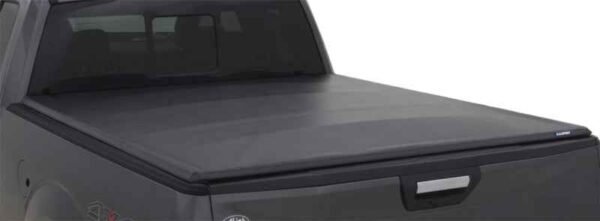 Lund 07-13 Toyota Tundra (6.5ft Bed) Genesis Tri-Fold Tonneau Cover - Black - Image 3