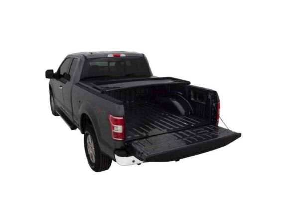 Lund 07-13 Toyota Tundra (6.5ft Bed) Genesis Tri-Fold Tonneau Cover - Black - Image 4
