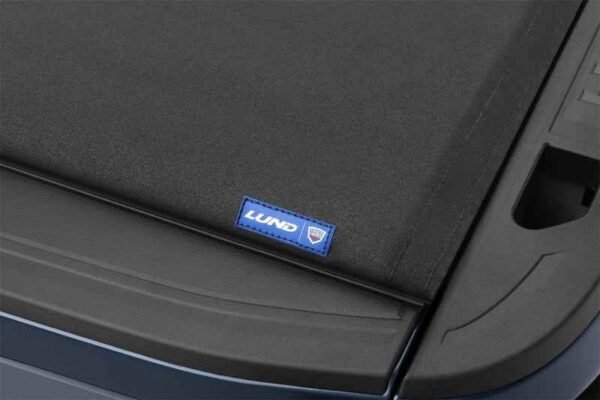 Lund 07-13 Toyota Tundra (6.5ft Bed) Genesis Tri-Fold Tonneau Cover - Black - Image 5