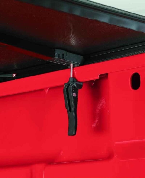Lund 16-17 Toyota Tacoma (5ft. Bed) Genesis Tri-Fold Tonneau Cover - Black - Image 2