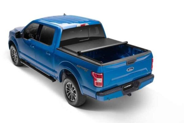 Lund 21+ Ford F-150 (5.5ft. Bed) Genesis Tri-Fold Tonneau Cover - Black - Image 2