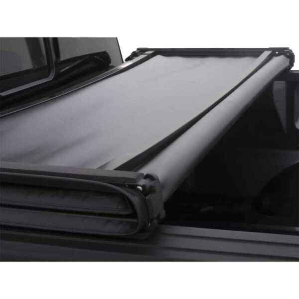 Lund 07-13 Chevy Silverado 1500 (8ft. Bed) Genesis Tri-Fold Tonneau Cover - Black - Image 8