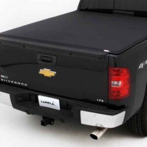 Lund 99-07 Chevy Silverado 1500 (6.5ft. Bed) Genesis Elite Tri-Fold Tonneau Cover - Black