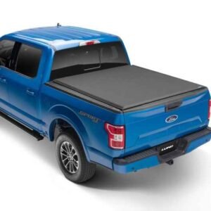 Lund 21+ Ford F-150 Genesis Elite Tri-Fold Tonneau Cover - Black
