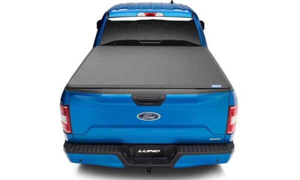 Lund 05-17 Nissan Frontier (6ft. Bed) Genesis Elite Tri-Fold Tonneau Cover - Black - Image 10