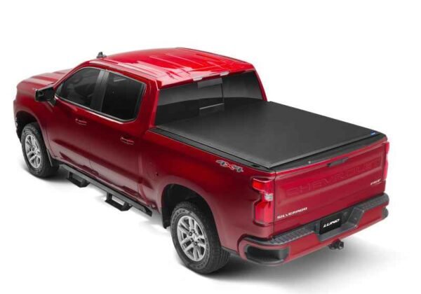 Lund 15-17 Chevy Colorado (6ft. Bed) Genesis Roll Up Tonneau Cover - Black - Image 6