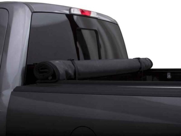Lund 07-17 Chevy Silverado 1500 (5.5ft. Bed) Genesis Roll Up Tonneau Cover - Black - Image 7
