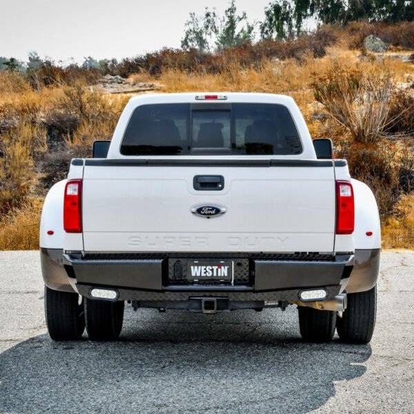 Westin 11-16 Ford F-250/350 HDX Bandit Rear Bumper - Black - Image 7
