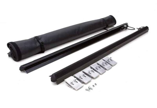 Lund 07-17 Chevy Silverado 1500 (5.5ft. Bed) Genesis Elite Roll Up Tonneau Cover - Black - Image 8