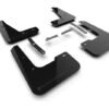 Rally Armor 2024 Hyundai Elantra N Line Black Mud Flap w/ Grey Logo