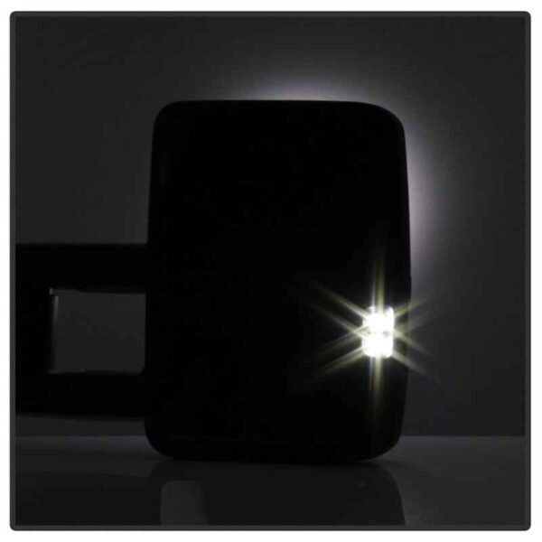 xTune Chevy Silverado 03-06 G2 Heated Amber LED Signal Telescoping Mirrors MIR-CS03S-G2-PWH-AM-SET - Image 8