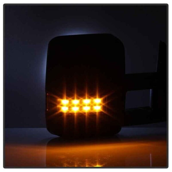 xTune Chevy Silverado 03-06 G2 Heated Amber LED Signal Telescoping Mirrors MIR-CS03S-G2-PWH-AM-SET - Image 10