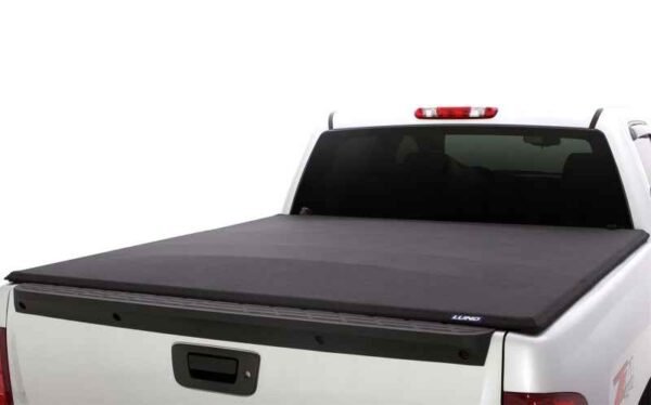 Lund 07-17 Chevy Silverado 1500 (8ft. Bed) Genesis Elite Seal & Peel Tonneau Cover - Black - Image 3