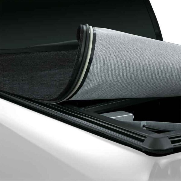 Lund 07-17 Chevy Silverado 1500 (8ft. Bed) Genesis Elite Seal & Peel Tonneau Cover - Black - Image 4