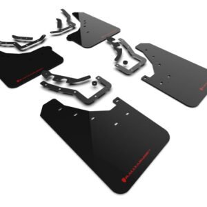Rally Armor 2024 Toyota Tacoma Gen 4 Black UR Mud Flap w/Red Logo