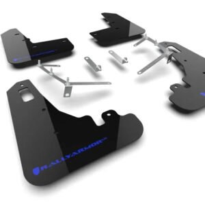 Rally Armor 2022+ Subaru BRZ / 2022+ Toyota GR86 Black UR Mud Flap w/ Blue Logo