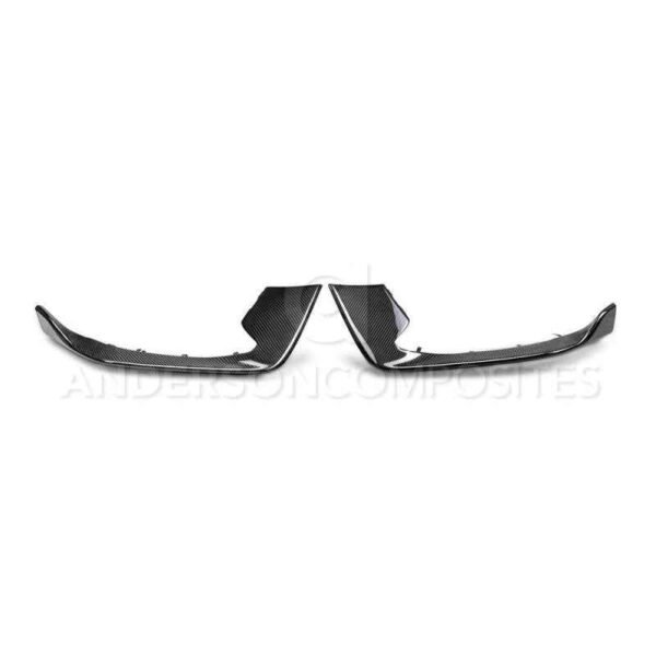 Anderson Composites 2015-2017 Ford Mustang Shelby GT350 Carbon Fiber Bumper Inserts - Image 3