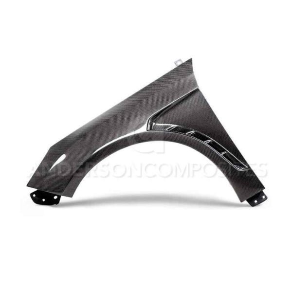 Anderson Composites 2016+ Focus Type-GR Vented Carbon Fiber Fenders .04in Wider (Pair) - Image 2