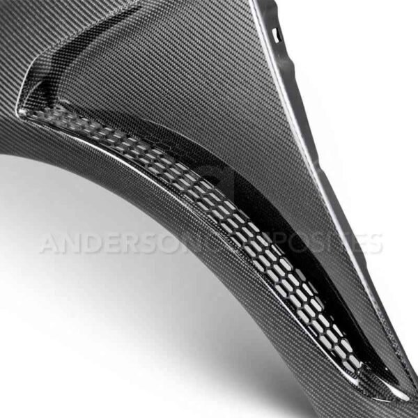 Anderson Composites 2016+ Focus Type-GR Vented Carbon Fiber Fenders .04in Wider (Pair) - Image 6