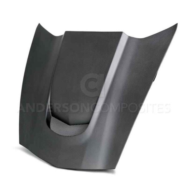 Anderson Composites 04-16 Chevy Corvette C7 Stingray Dry Carbon Fiber Hood - Image 2