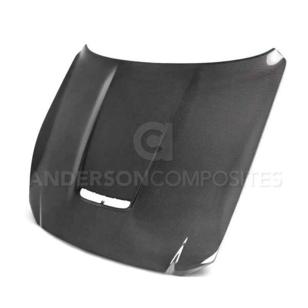 Anderson Composites 2015-2017 Ford Mustang Shelby GT350 Double Sided Carbon Fiber Hood - Image 2