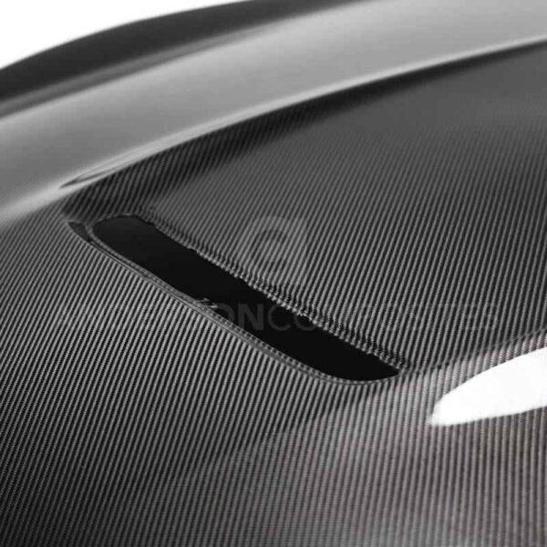 Anderson Composites 2015-2017 Ford Mustang Shelby GT350 Double Sided Carbon Fiber Hood - Image 4