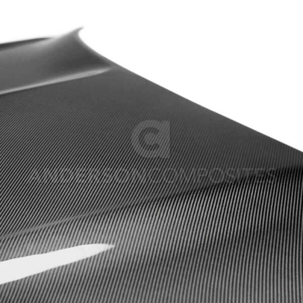 Anderson Composites 2015-2017 Ford Mustang Shelby GT350 Double Sided Carbon Fiber Hood - Image 5