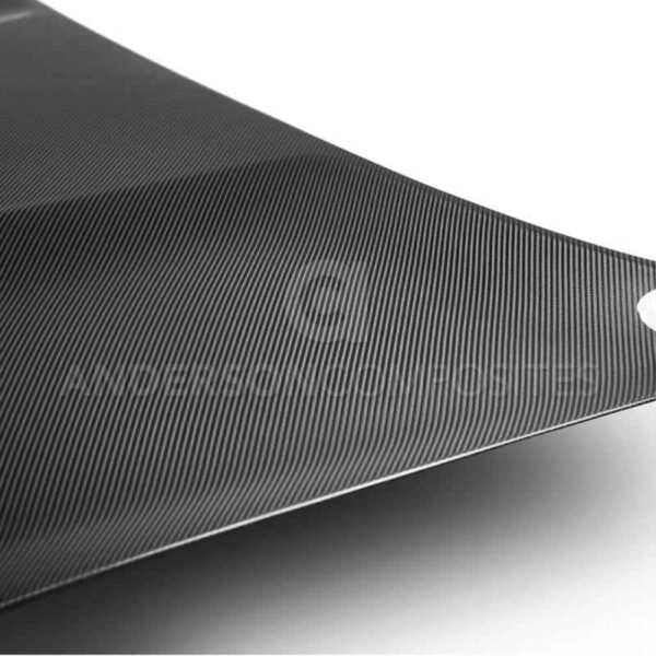 Anderson Composites 2015-2017 Ford Mustang Shelby GT350 Double Sided Carbon Fiber Hood - Image 6