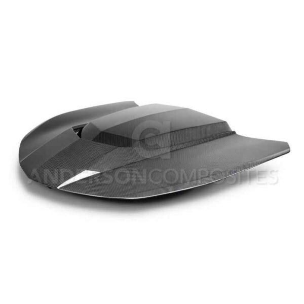 Anderson Composites 2016+ Type-AZ Camaro Double Sided Fiber Hood - Image 3