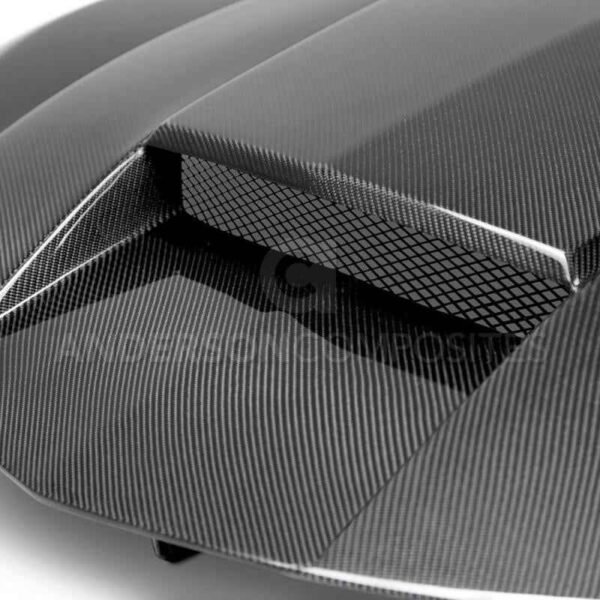 Anderson Composites 2016+ Chevy Camaro Carbon Fiber Double Sided Hood - Image 4