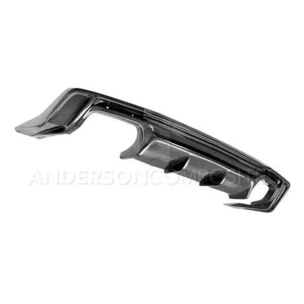 Anderson Composites 2016+ Chevy Camaro SS Type-AZ Carbon Fiber Rear Diffuser - Image 2