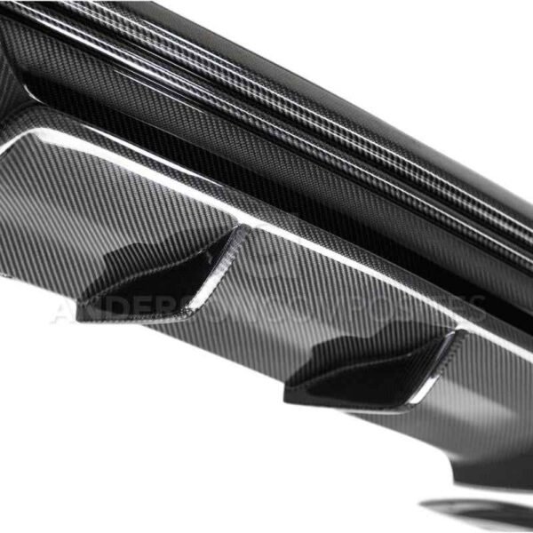Anderson Composites 2016+ Chevy Camaro SS Type-AZ Carbon Fiber Rear Diffuser - Image 4