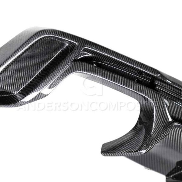 Anderson Composites 2016+ Chevy Camaro SS Type-AZ Carbon Fiber Rear Diffuser - Image 5