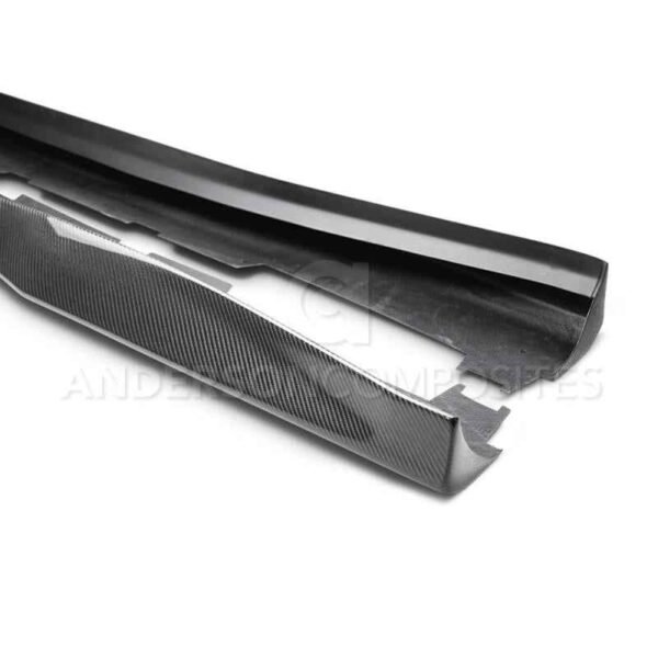 Anderson Composites 2016+ Chevy Camaro Type-AZ Fiber Rockers - Image 4
