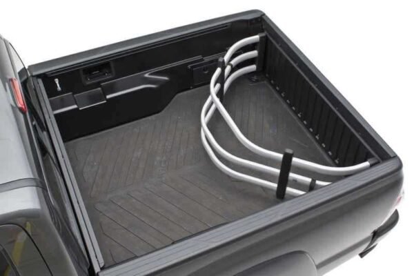 AMP Research 2004-2012 Chevy/GMC Colorado/Canyon Standard Bed Bedxtender - Silver - Image 4
