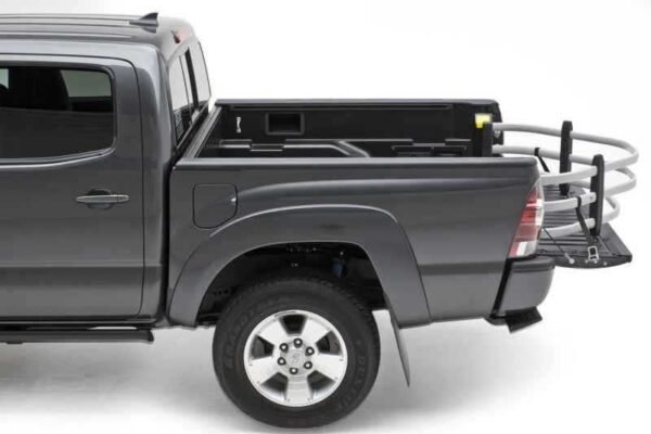 AMP Research 2004-2012 Chevy/GMC Colorado/Canyon Standard Bed Bedxtender - Silver - Image 5