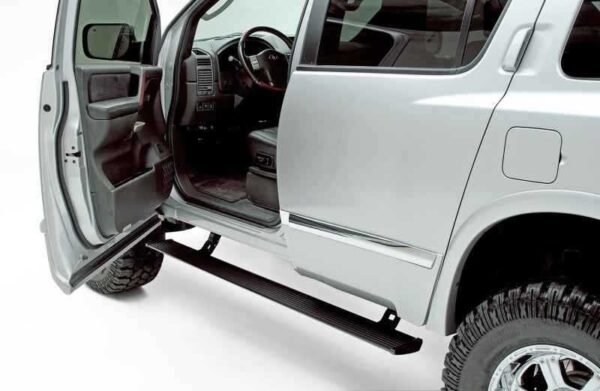 AMP Research 2004-2015 Nissan Titan Crew/King Cabs PowerStep - Black - Image 2
