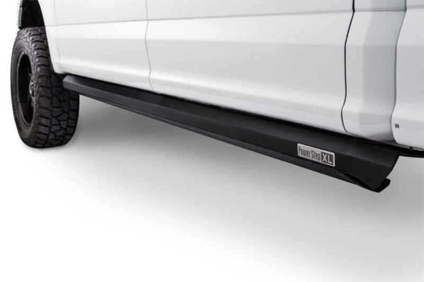 AMP Research 2007-2013 Chevy Silverado 1500 Extended/Crew PowerStep XL - Black - Image 4