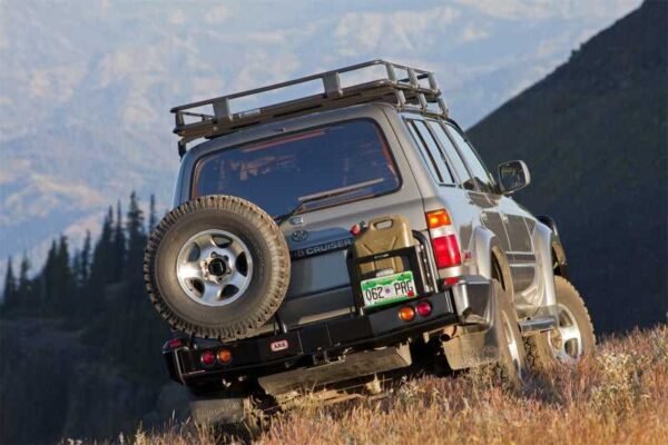 ARB Rear Bar 3500Kg Blk 80 With T/Gate - Image 2