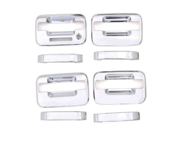 AVS 04-14 Ford F-150 (4 Door w/Keypad) Door Handle Covers (4 Door) 8pc Set - Chrome - Image 4