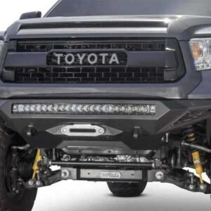 Addictive Desert Designs 14-18 Toyota Tundra Stealth Fighter Front Bumper w/Winch Mount & Sensors