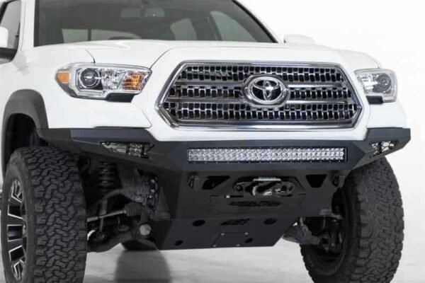 Addictive Desert Designs 16-19 Toyota Tacoma Stealth Fighther Front Bumper w/ Winch Mount - Image 3