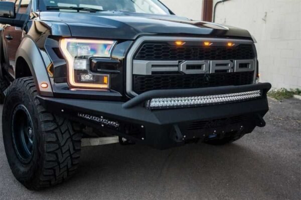 Addictive Desert Designs 17-18 Ford F-150 Raptor HoneyBadger Front Bumper - Image 4