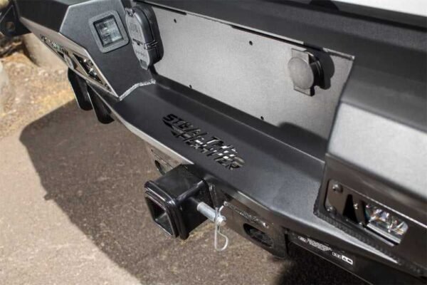 Addictive Desert Designs 17-18 Ford F-250 Raptor Stealth Fighter Rear Bumper w/ Backup Sensor Cutout - Image 7