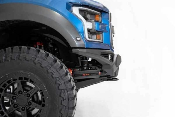 Addictive Desert Designs 17-20 Ford F-150 Raptor Bomber Front Bumper w/ 4 Rigid 360 6in Round Mounts - Image 8