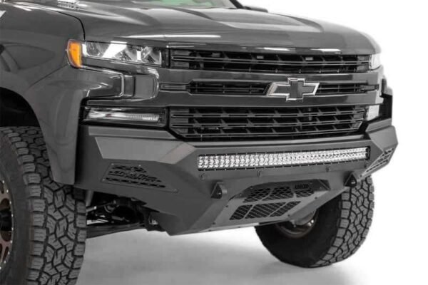 Addictive Desert Designs 19-21 Chevy Silverado 1500 Stealth Fighter Front Bumper - Image 2